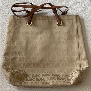 Michael Kors tan tote
